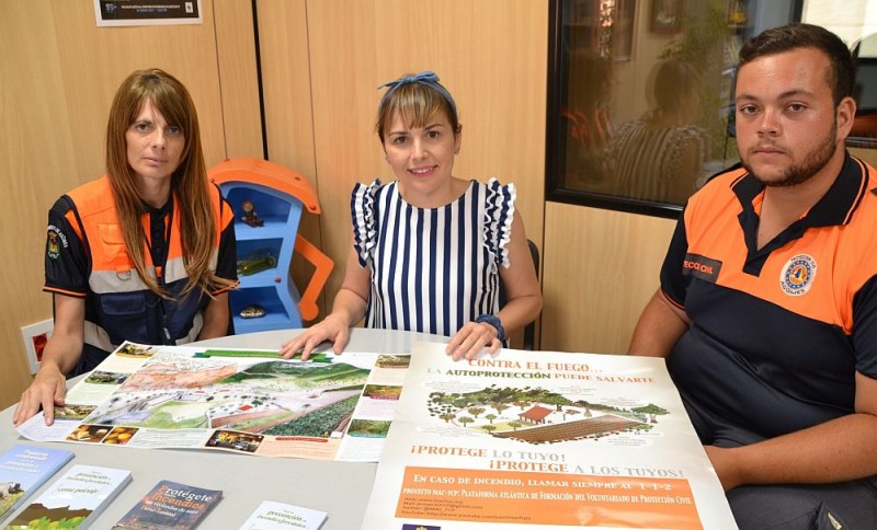 Ag�imes se suma a la campa�a Prevenci�n Incendios Forestales  del Cabildo