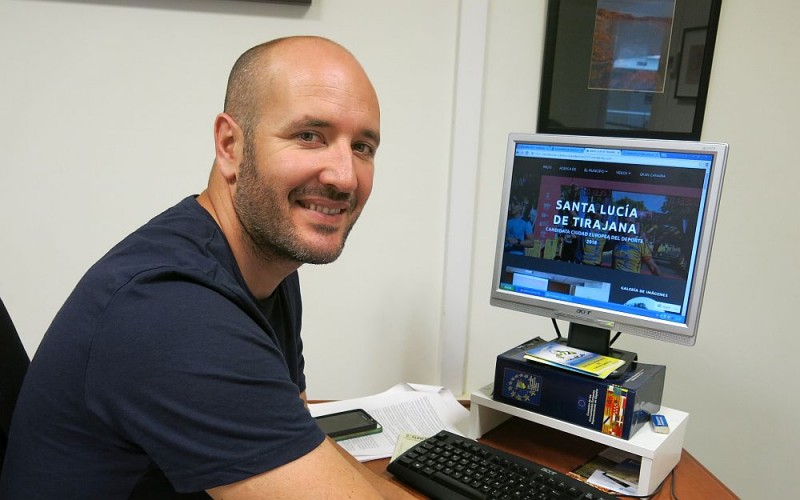 Santa Luc�a presenta el blog de la candidatura a Ciudad Europea del Deporte 