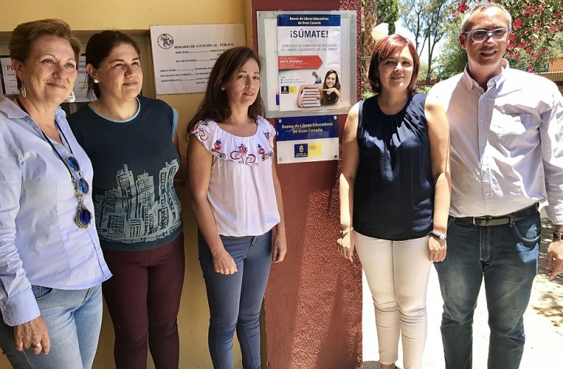 El Cabildo impulsa bancos de libros educativos gratuitos en Gran Canaria 