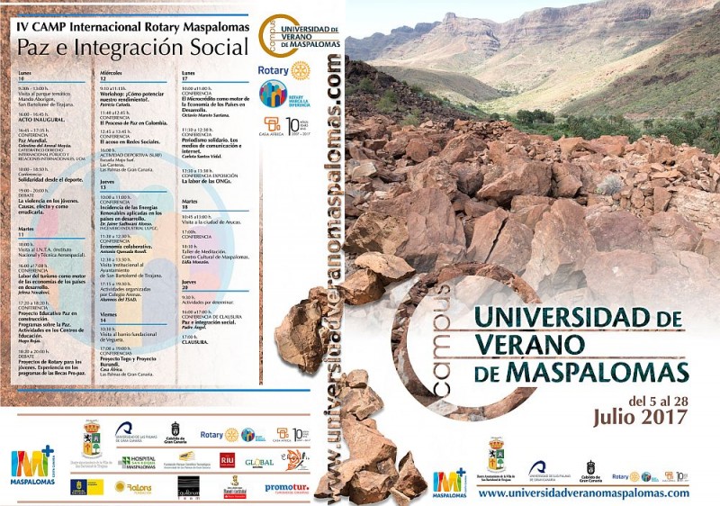 Global colabora, con  descuentos para los alumnos de la Universidad de Verano de Maspalomas
