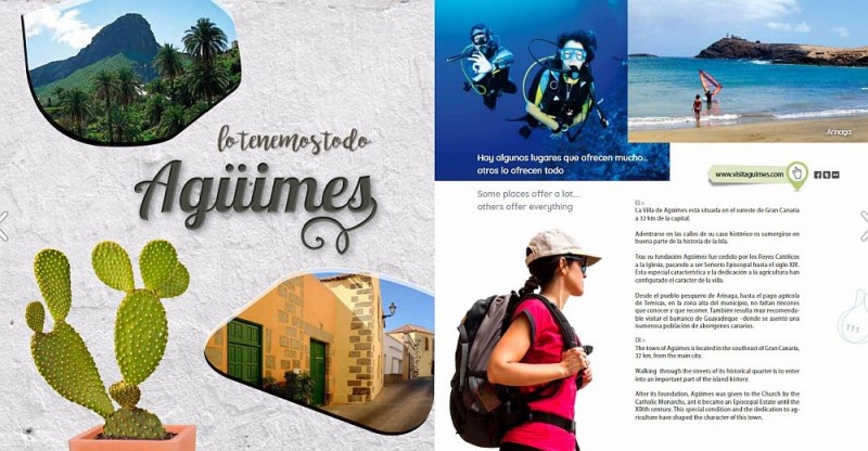 Ag�imes se promociona en la Gu�a Time & Place Gran Canaria