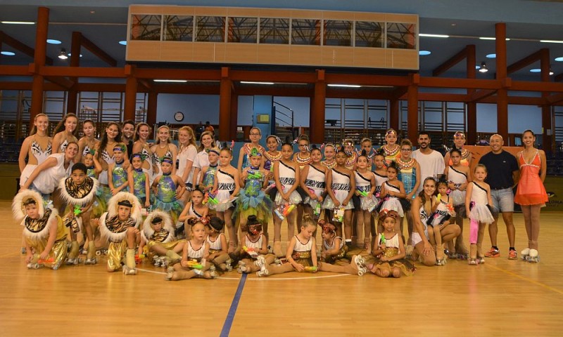 El Club de Patinaje Art�stico Maspalomas clausura la temporada