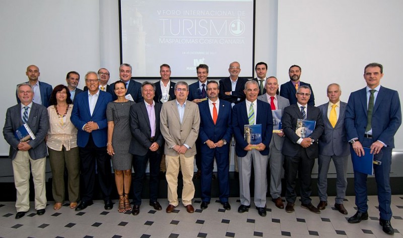 Maspalomas firma convenios de colaboraci�n, para la celebraci�n del V Foro Internacional de Turismo