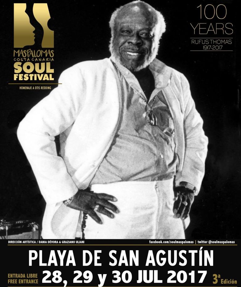 El el�ctrico blues de Earl Thomas abrir� los conciertos del Maspalomas Costa Canaria Soul Festival