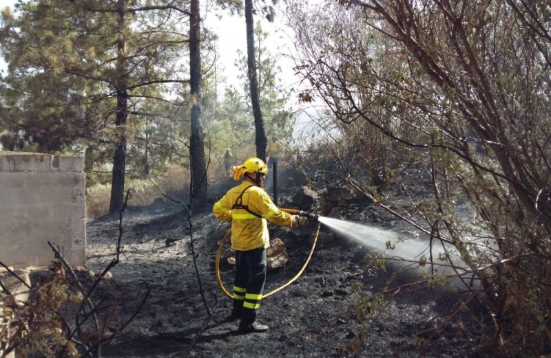 Gran Canaria sufre seis conatos de incendio en 24 horas