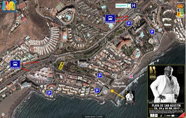 El Ayuntamiento habilita aparcamientos para la celebraci�n del Maspalomas Costa Canaria Soul Festival