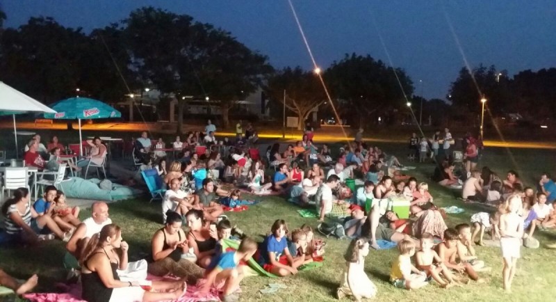 El cine en el Parque Urbano del Sur al aire libre llega al final