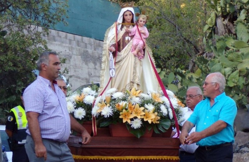 Taid�a celebra sus fiestas del Carmen 
