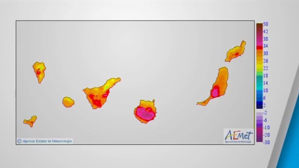 Aviso de riesgo para la salud por altas temperaturas  desde ma�ana