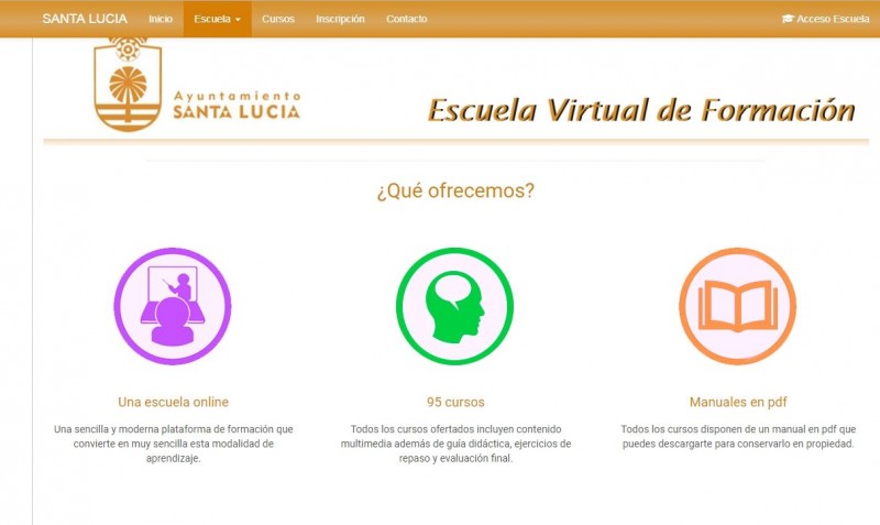Cerca de mil personas se inscriben en la Escuela de Formaci�n Virtual de Santa Luc�a