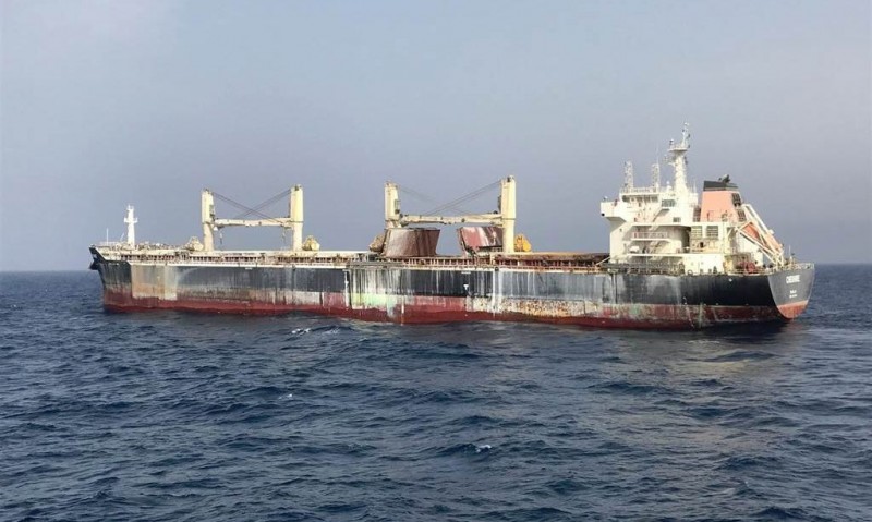 Gran Canaria solicita una reuni�n urgente a Clavijo ante la peligrosidad del buque incendiado �Cheshire�