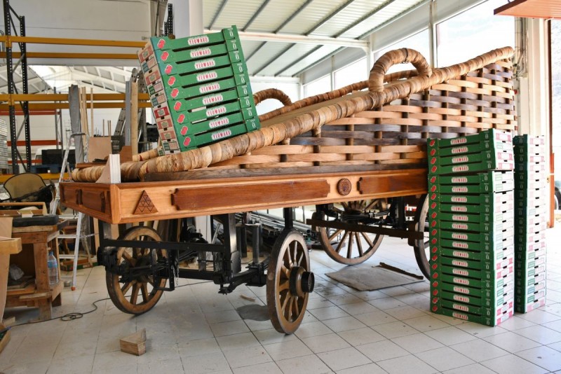 Mog�n estrenar� ma�ana carreta en la romer�a del Pino 