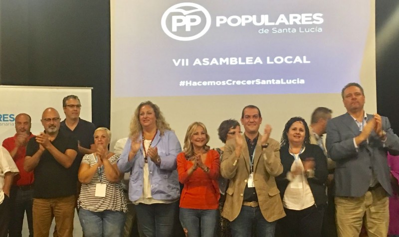 Marcos Rufo reelegido presidente local del PP de Santa Luc�a