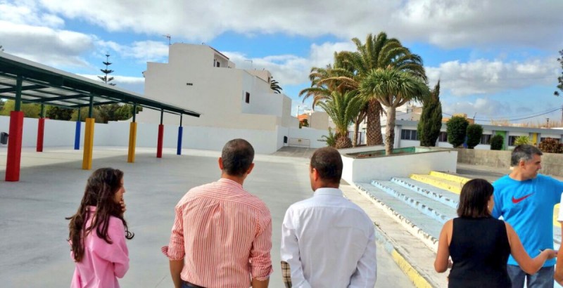 Ag�imes realiza obras RAM en los colegios Mar�a Mu�oz y Roque Aguayro