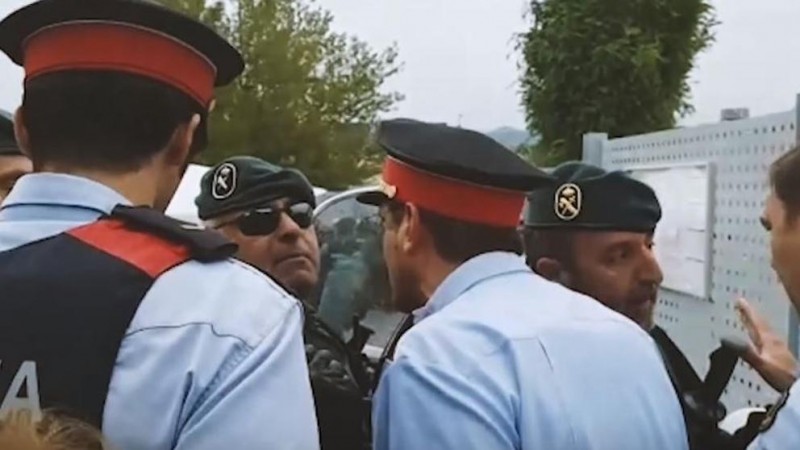 AEGC emprenden acciones contra los Mossos identificados que han atacado a los Guardias Civiles