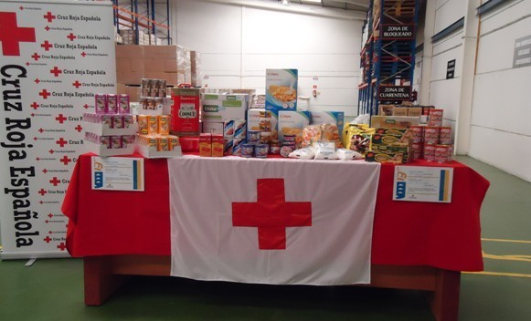 Cruz Roja distribuye en Las Palmas 381.800 kilos de alimentos