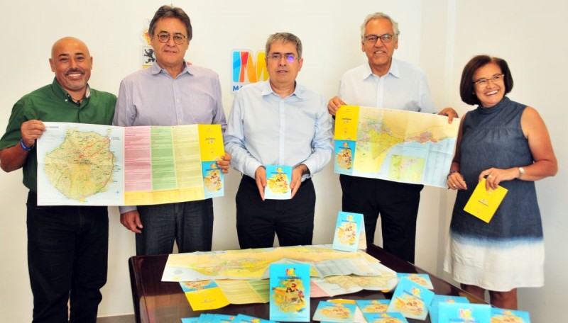 Maspalomas Costa Canaria actualiza su mapa tur�stico en tres idiomas 