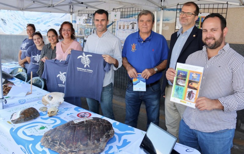 Arguinegu�n acoge una jornada de concienciaci�n para la protecci�n de la tortuga verde