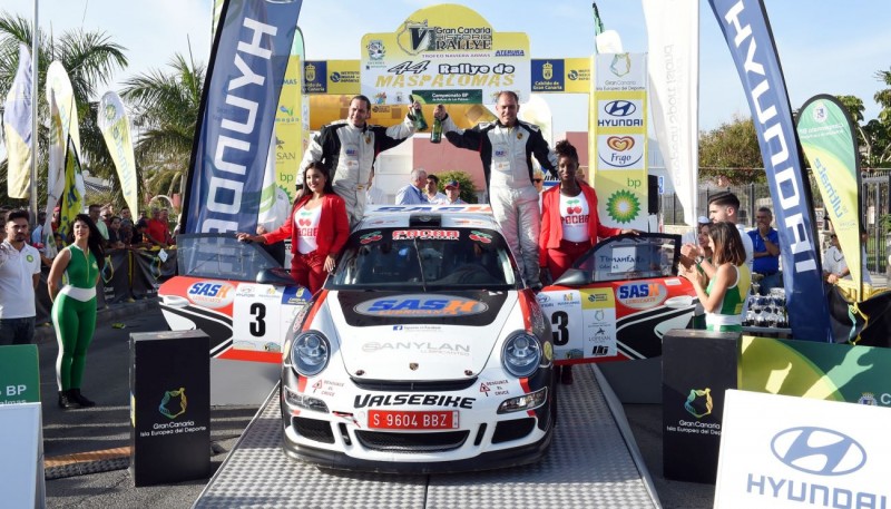 El Rallye de Maspalomas se decide por 5 d�cimas de segundo