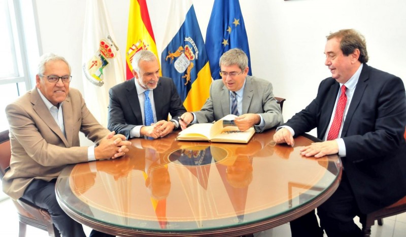 El embajador de Italia visita Maspalomas 