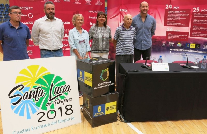 Santa Luc�a presenta la Gran Canaria Media Marat�n Memorial Camilo S�nchez