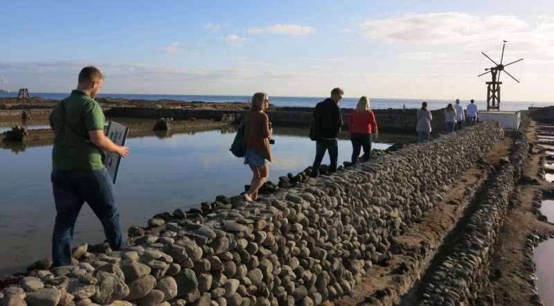 Las Salinas de Tenef� despierta el inter�s de los gu�as tur�sticos 