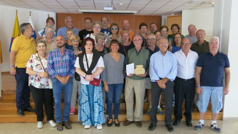 Los Andariegos Segovianos conocen la historia del Museo La Zafra de Vecindario