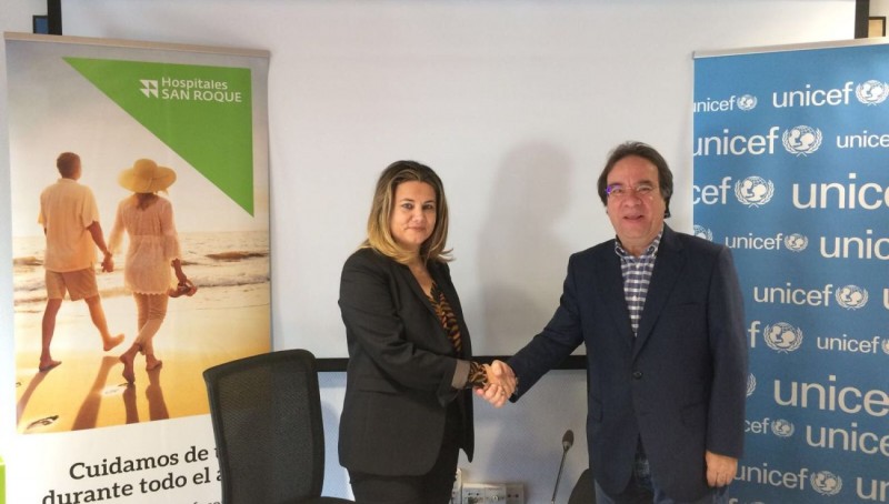 Hospitales San Roque  se suma a la campa�a #CierraUNICEF 