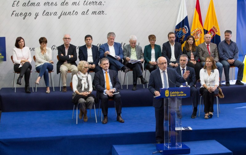 El Cabildo de Gran Canaria tendr� un presupuesto de 855 millones de euros en 2018 