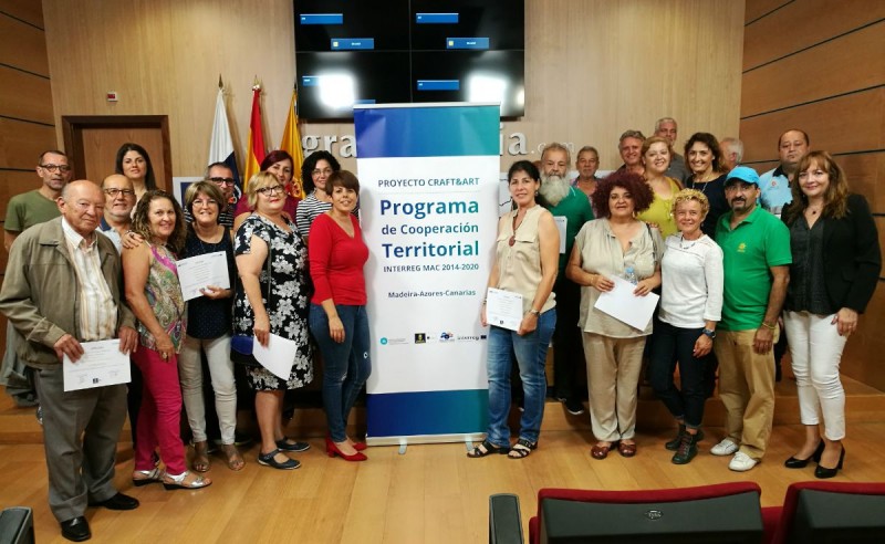 El Cabildo forma 62 artesanos en t�cnicas de venta dentro del programa europeo Craft and Art