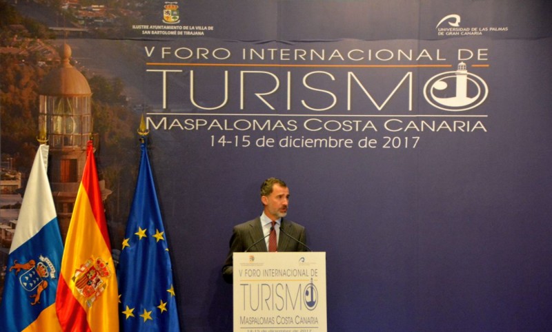 Felipe VI alaba �el esfuerzo y determinaci�n� de Maspalomas para su modernizaci�n tur�stica