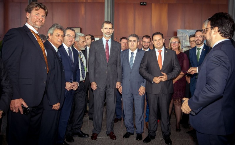 El Rey pone a San Bartolom� de Tirajana, Arona, Adeje como ejemplo de renovaci�n tur�stica 