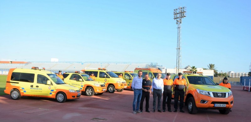 El Ayuntamiento completa la  flota m�vil de Protecci�n Civil