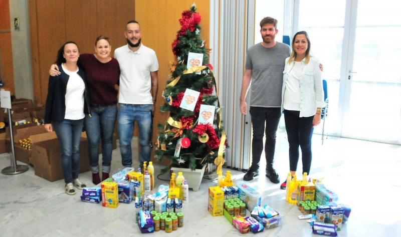 Maspalomas recolecta 8.000 kilos de productos de ayuda    