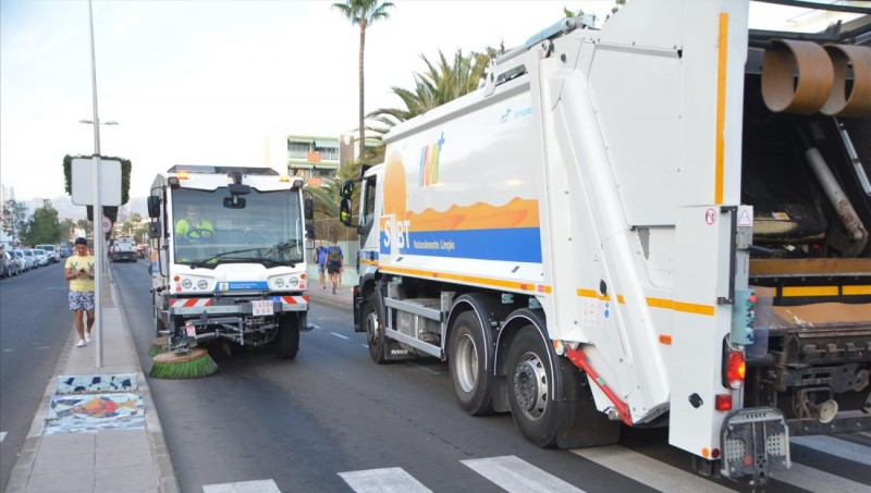 Maspalomas no tendr� servicio de basuras ni el 28 de diciembre y el 4 de enero 