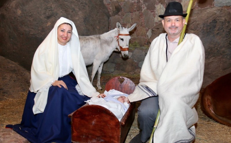 El Bel�n Viviente Canario de Veneguera recibe la visita de m�s de 2.500 personas 