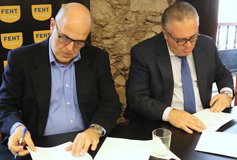 La FEHT y Leroy Merlin firman un convenio para impulsar la renovaci�n hotelera en Gran Canaria