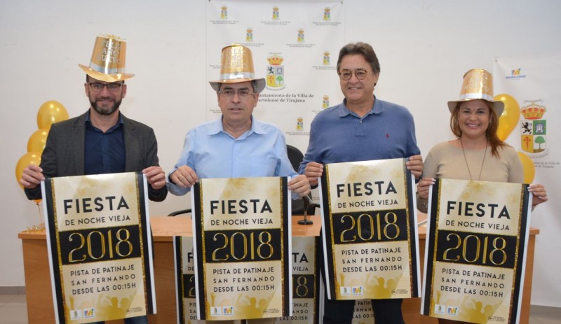 Fin de A�o en Maspalomas con cotillones, m�sica en vivo y churros con chocolate 