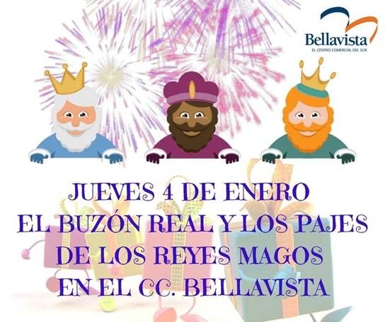 Centro Comercial Bellavista recibe a los pajes de sus majestades los Reyes