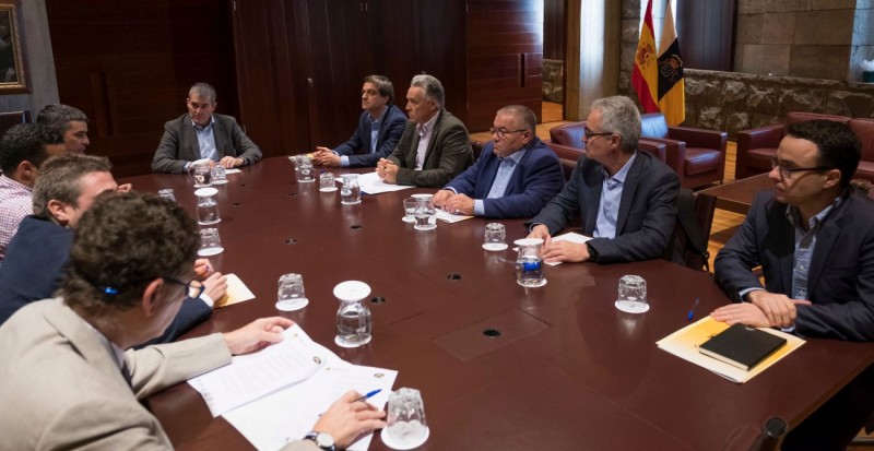 El Gobierno promueve la reunificaci�n del sector del pl�tano de Canarias