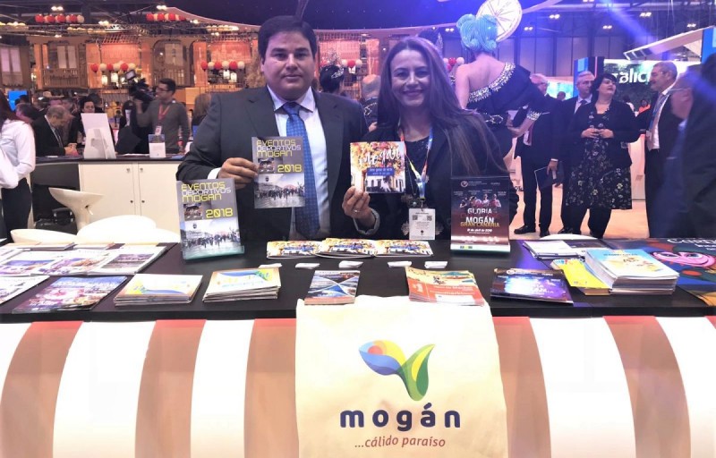 Mog�n promociona en FITUR su calendario de eventos deportivos 