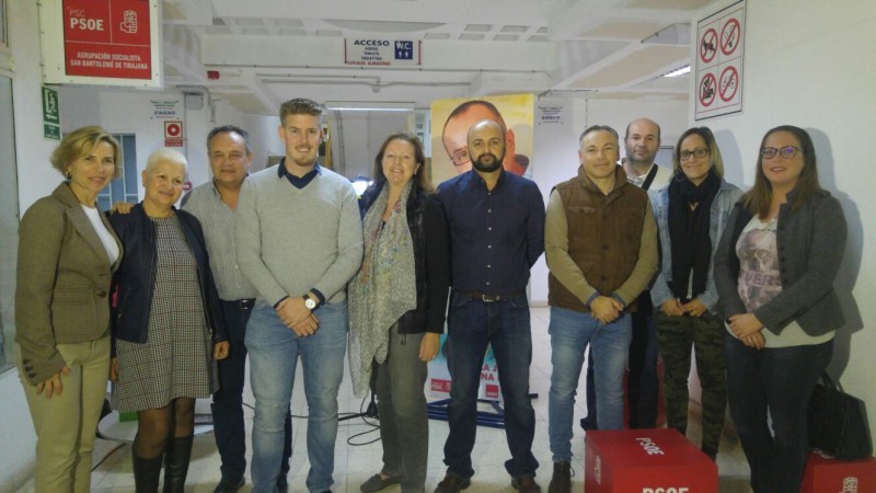 Carlos �lamo  elegido Secretario General del PSOE de San Bartolom� de Tirajana