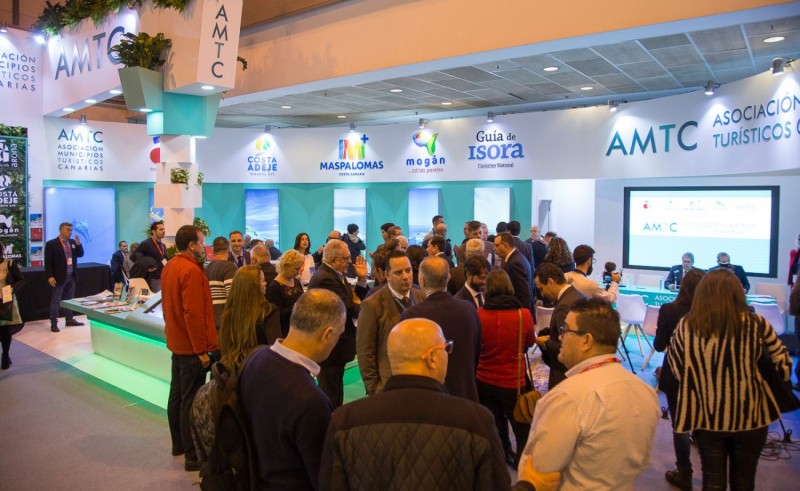 M�s de 50 mil personas recibieron el impacto del stand de la AMTC en Fitur