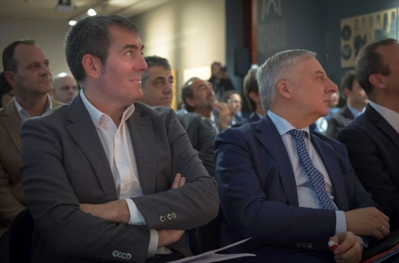 Fernando Clavijo destaca la importancia de las renovables en Canarias