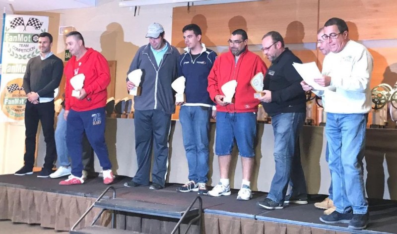 Bentejui Rodr�guez y su hijo William ganadores de la VIII Cl�sica de Mog�n