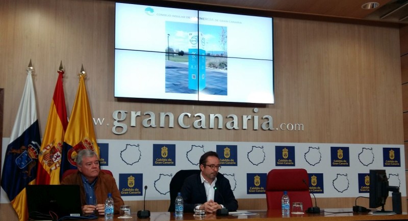 El Cabildo destina 445.000 euros a la instalaci�n de puntos de recarga para veh�culos el�ctricos