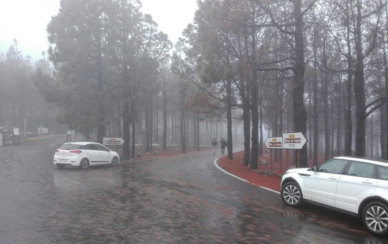 El Cabildo se prepara para la nevada con cota de 1.300 metros y fuertes vientos