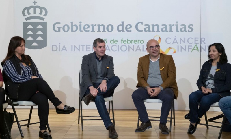 Gobierno de Canarias y Peque�o Valiente avanzan en la asistencia a ni�os y familias que padecen c�ncer