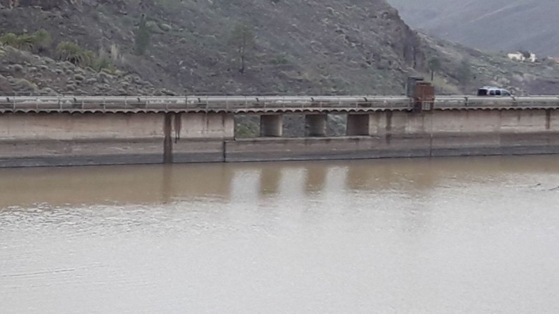 Las presas de Gran Canaria recogen 12 millones de metros c�bico de agua 