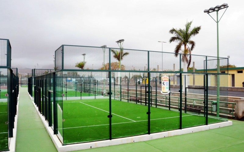 El Ayuntamiento reabre las canchas de p�del de la Ciudad Deportiva Maspalomas  